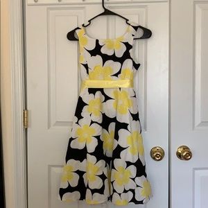 Black and Yellow Bow Dress